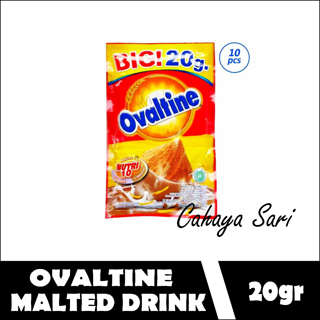 

Ovaltine sachet renteng 10x20 gr