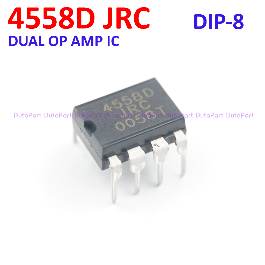 4558D JRC4558D Dual Operational Amplifier IC JRC4558 JRC 4558 DIP-8