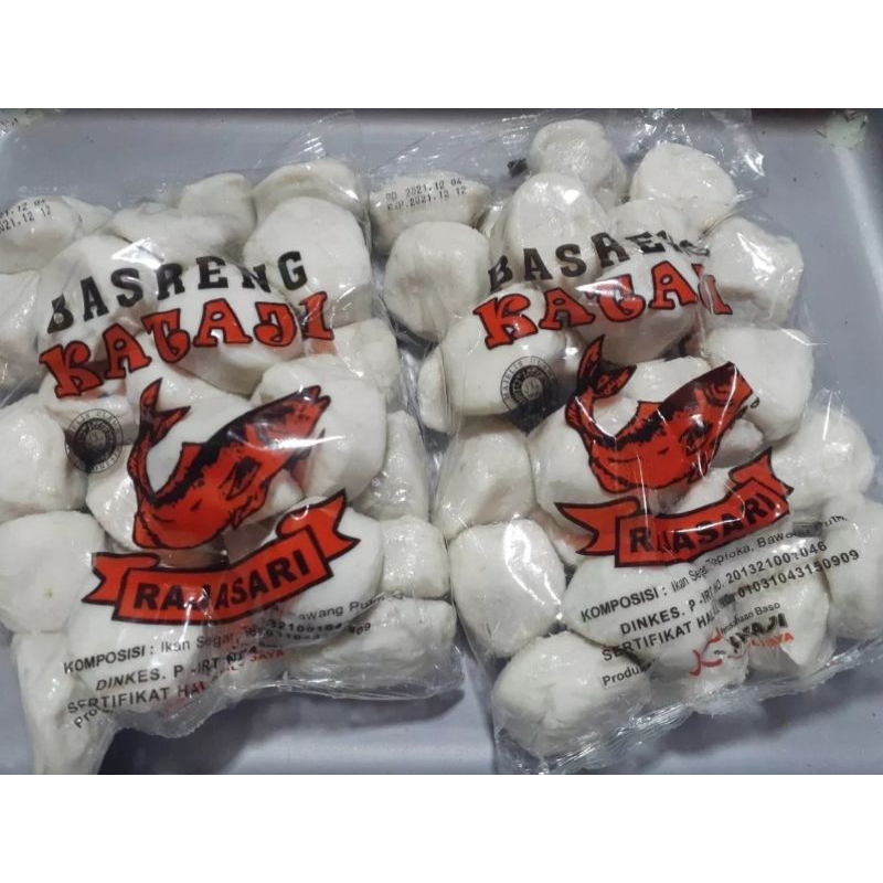 

Baso goreng kataji 1pack isi 25butir-+ berat 700gram-+