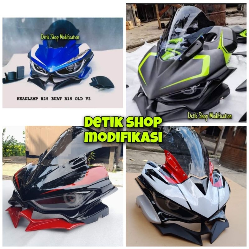 BODI R15 V2 MODEL R25 HL R15 V2 MODEL R25 HL R25 PNP BUAT R15V1/V2