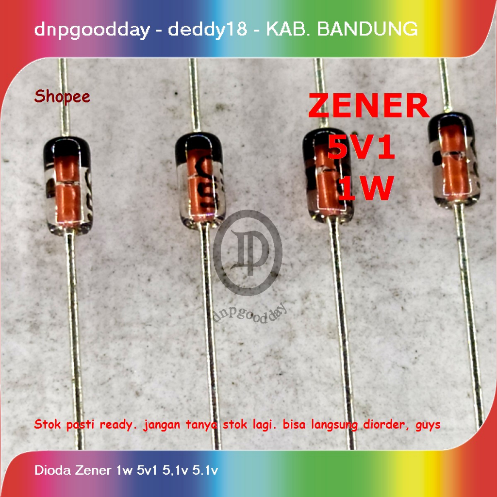 Dioda Zener 1w 5v1 5,1v 5.1v