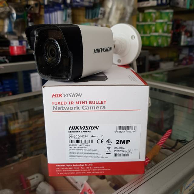 DS-2CD1021-I HIKVISION Ip Camera 2MP Outdoor POE