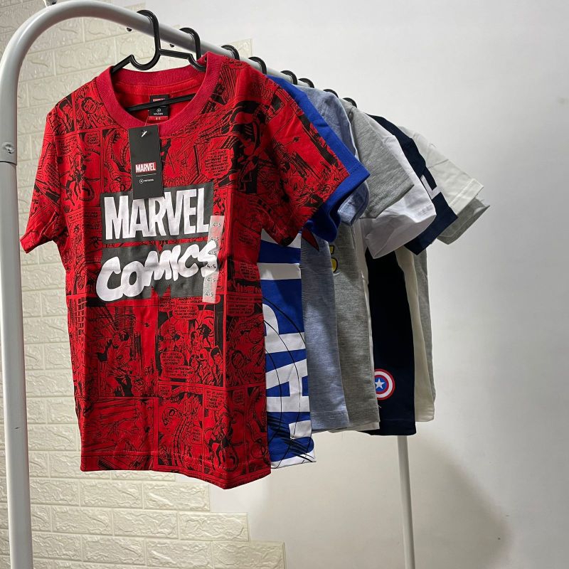 KAOS ANAK MARVEL NEW (BRANDED MATAHARI)