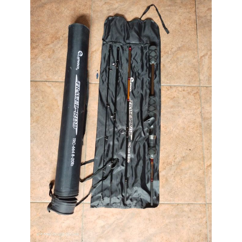 EUPRO TRAVEL ROD TRC-664 BAITCASTING