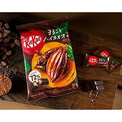 Nestle kit kat kitkat Cacao 72% Japan