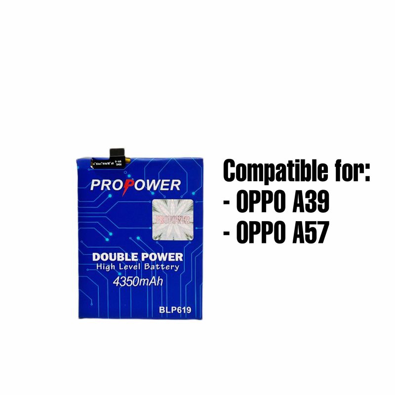 BATERAI PROPOWER BLP619 4350mAh COMPATIBLE FOR OPPO A39 / OPPO A57