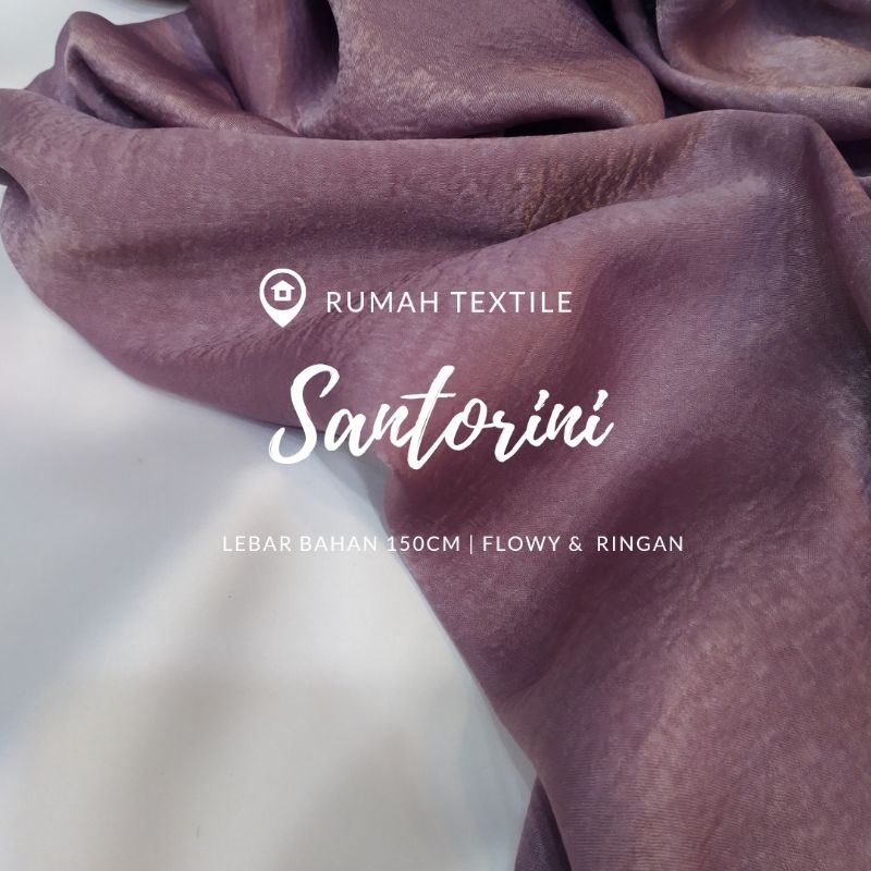 Kain Santorini silk/Santorini/satin/Santorini/Kain silk/kain satin Santorini