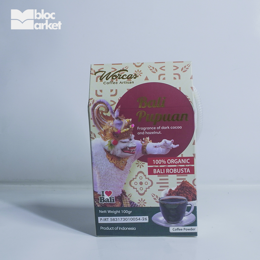 

WORCAS ROBUSTA BALI PUPUAN DARK TALI 100GR
