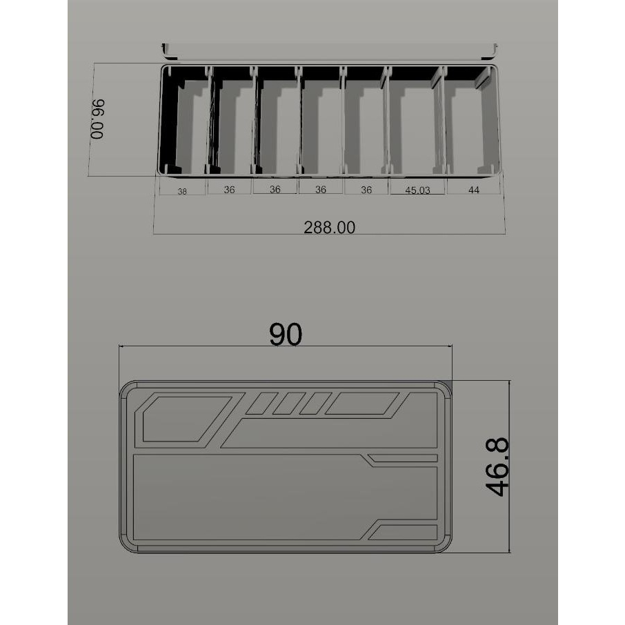 CYBERPUNK Cable Storage Box Kotak Organizer Penyimpanan Kabel Charger