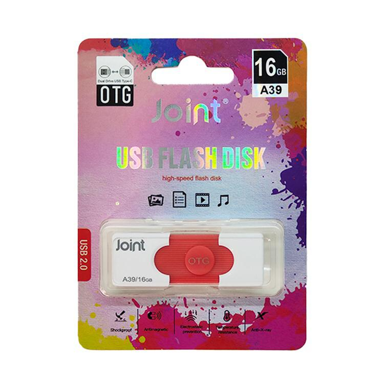 FlashDisk OTG USB JOINT Dual DRIVE Type-C A39 ORIGINAL 8GB / 16GB USB2.0 Flash Disk FD 8 16 32 64 GB OTG Type C BY KINGSTONE KUALITAS SANDISK / VGEN PROMO SEN