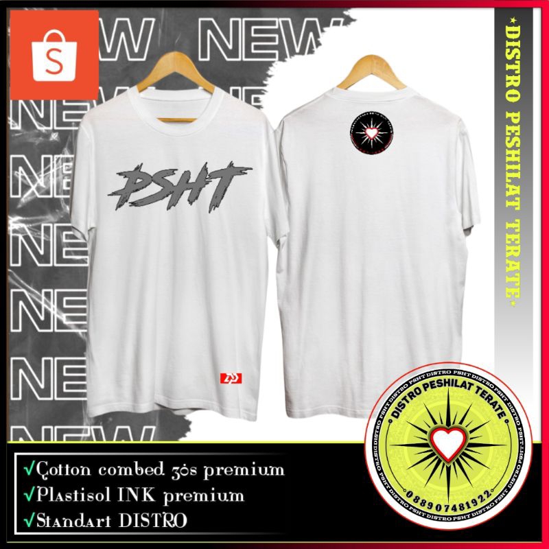 KAOS PSHT SIMPLE DISTRO TERBARU BISA COD