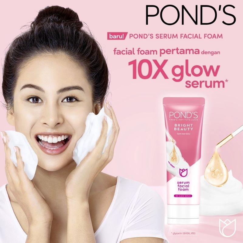 POND'S Bright Beauty Serum Facial Wash 50gr