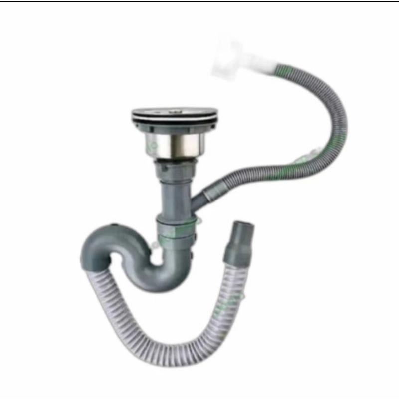 Selang kitchen sink singel komplit afur / Selang pembuangan sink singel komplit afur