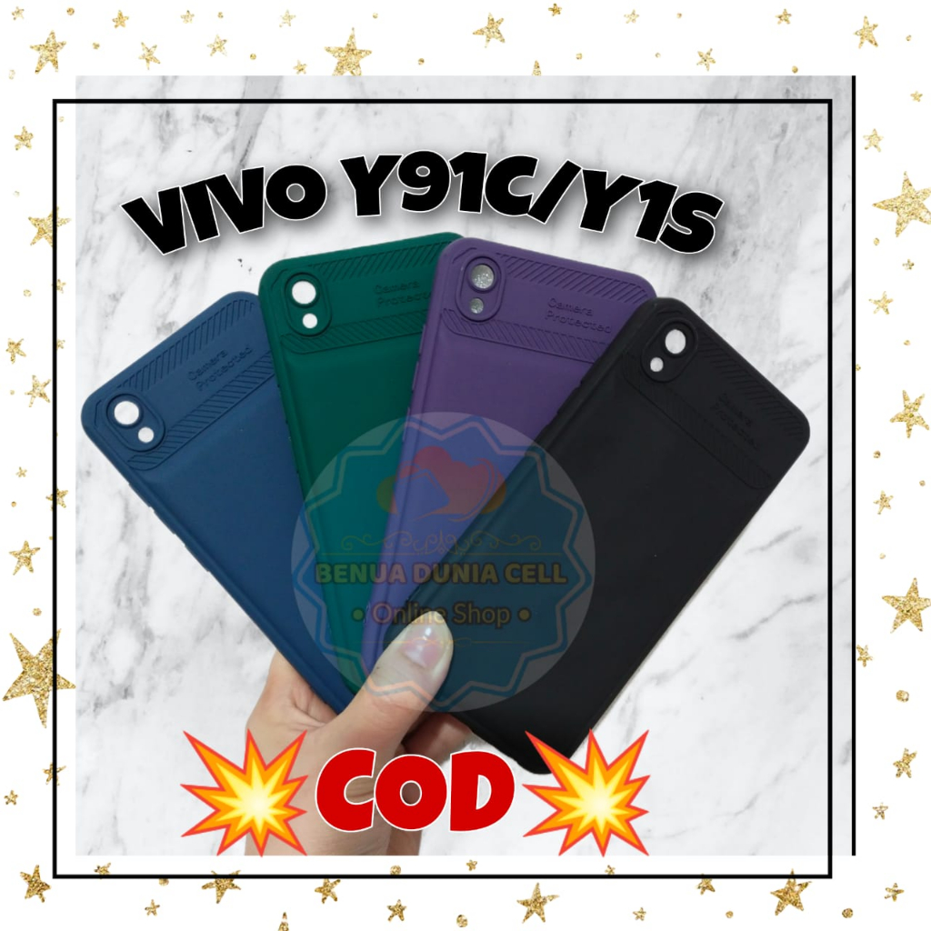 VIVO Y51 20202 Y51A Y53S Y91 Y93 Y91C Y1S NEW SOFTCASE PROTECTED - BDC