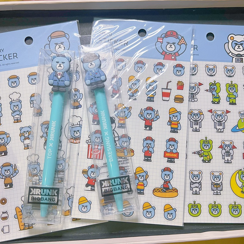 KRUNK PEN & STICKER (BIGBANG)