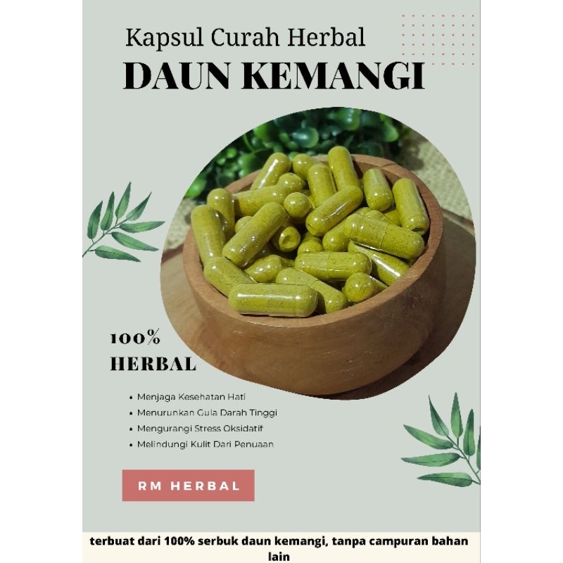 KAPSUL CURAH HERBAL DAUN KEMANGI