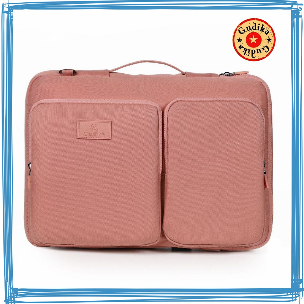 GUDIKA Kimberly 5331 - Tas Ransel Laptop USB Konektor Wanita Backpack Leptop Wanita Remaja Tas Anti Air Slave Laptop Termurah Original Import Korea Kekinian