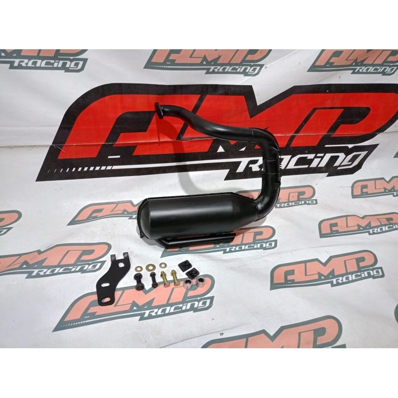 Knalpot Vespa PTS - SMALLFRAME - Knalpot BIGBOX new banana PTS - SMALLFRAME