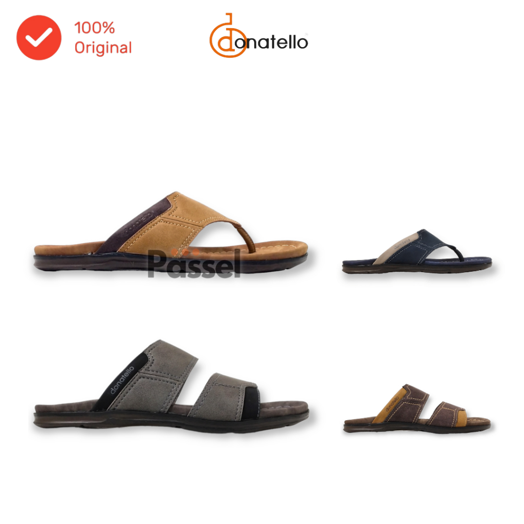 Donatello Sz. 39-43 Sandal Slip on / Jepit Pria Kasual  | NS81071 / NS81072