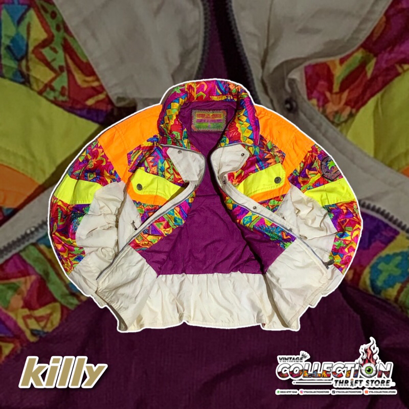 JAKET VINTAGE SNOWBOARD RACING KILLY