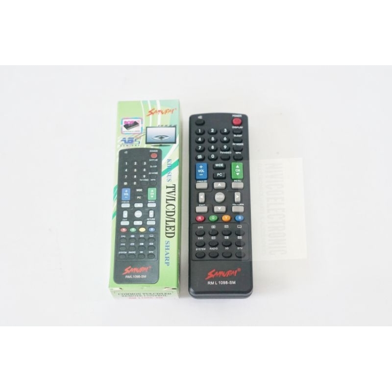 REMOT TV SHARP LCD LED SAMURAI RML 1098 SM