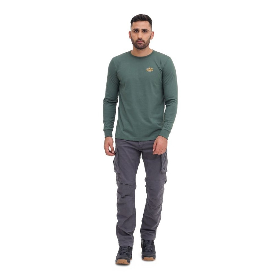 EIGER KAOS LENGAN PANJANG JAVAN HAWK EAGLE LS TEES 8571 OLIVE