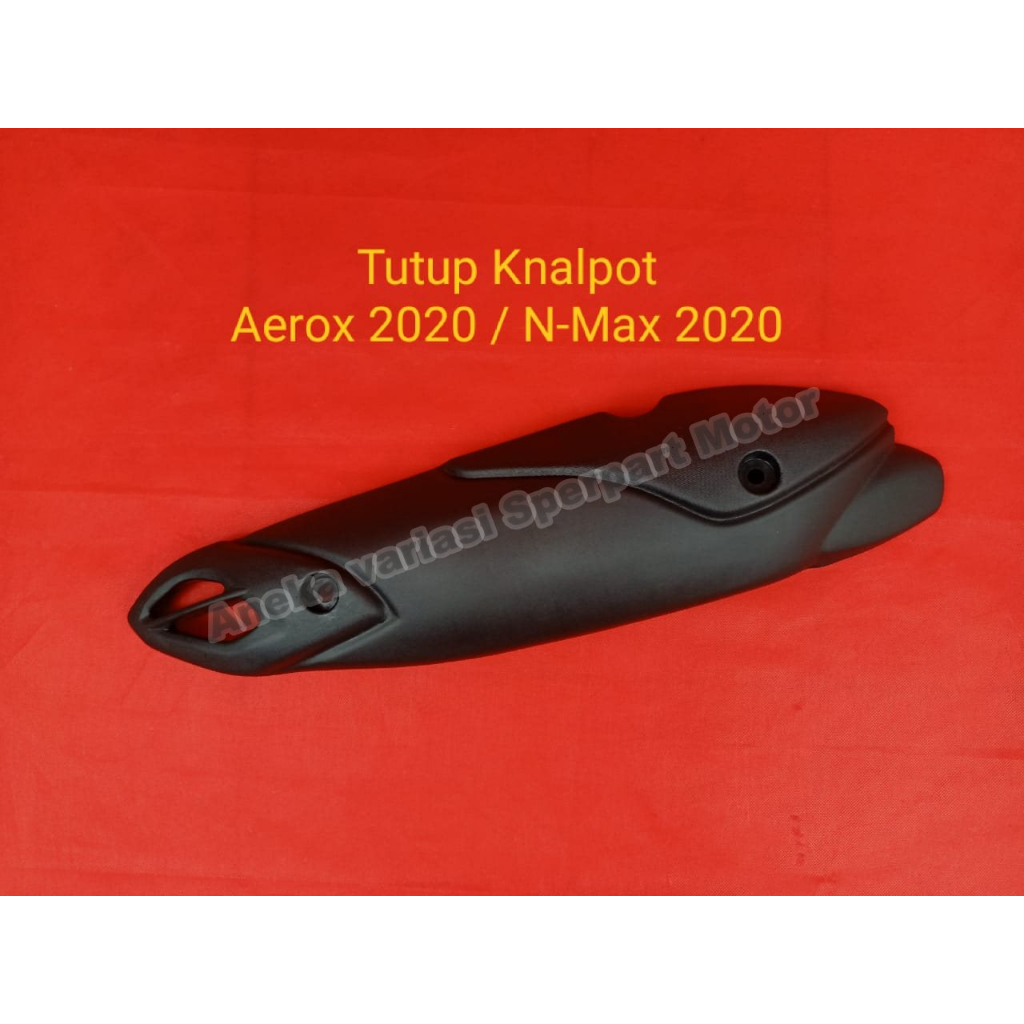 Cover Tameng Tutup Knalpot Aerox New dan Nmax 2020 + Ring dan Baut