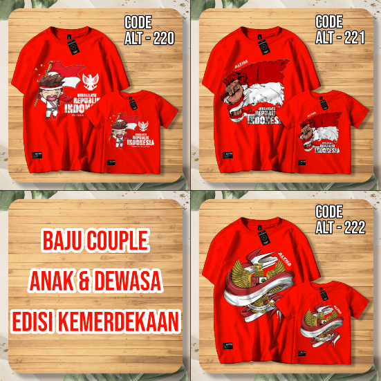 COUPLE BAJU ANAK & DEWASA GARUDA INDONESIA || BAJU ANAK PEREMPUAN || KAOS ANAK LAKI LAKI ALTHA GARUD