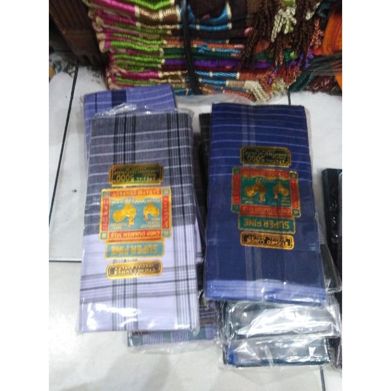 sarung madras cap ayam jago premium