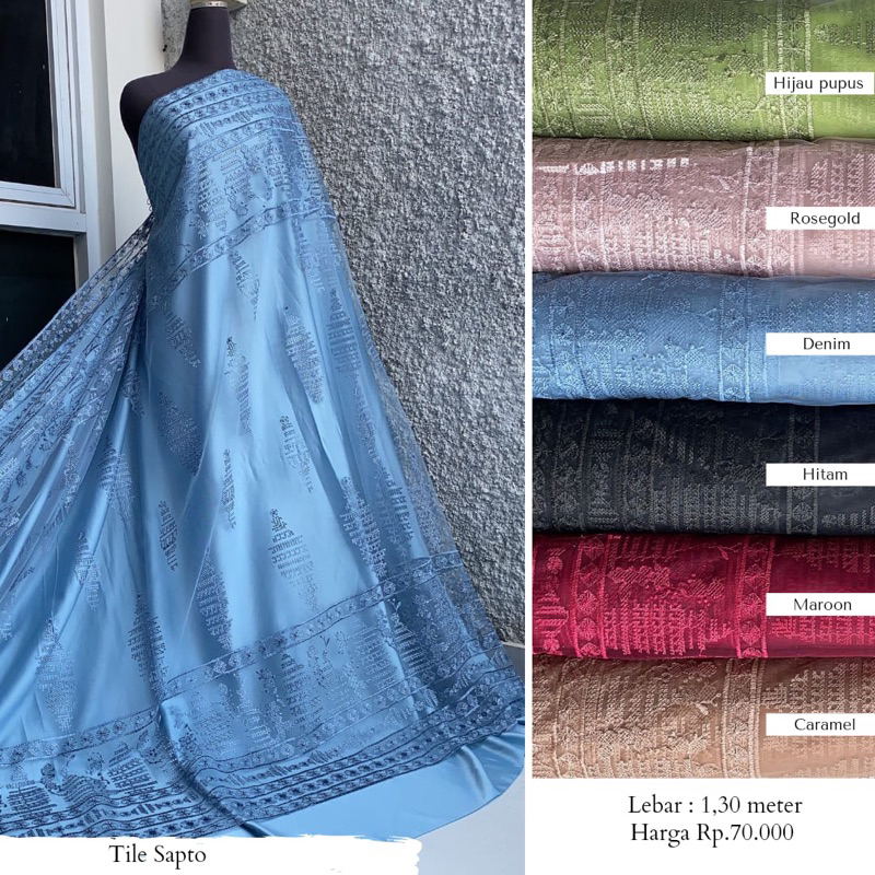 Kain Tile Sapto Motif Sumba