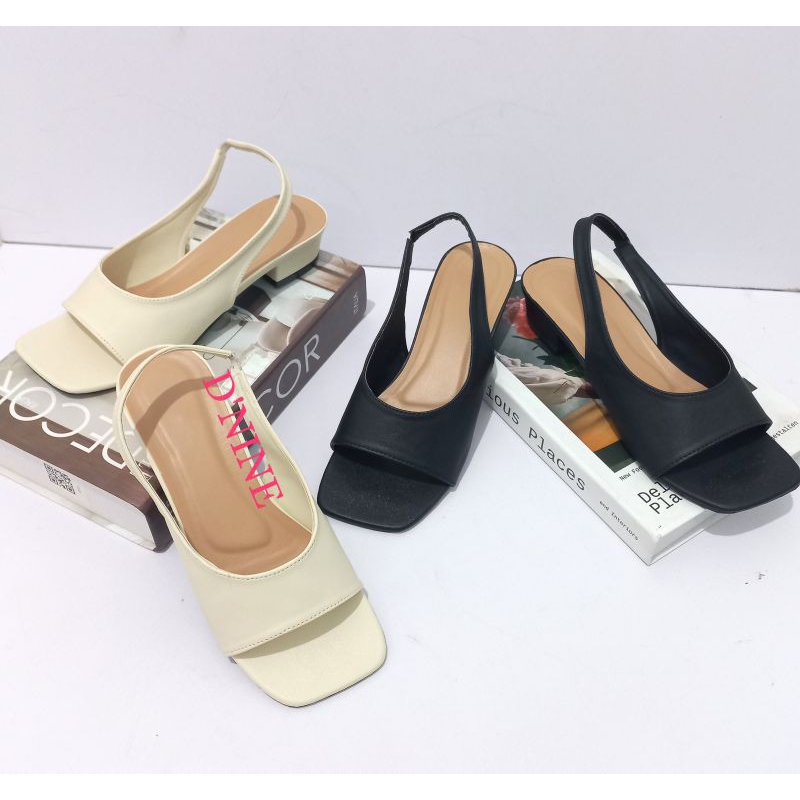 RINDY RN 01 Sandal heels wanita 3cm