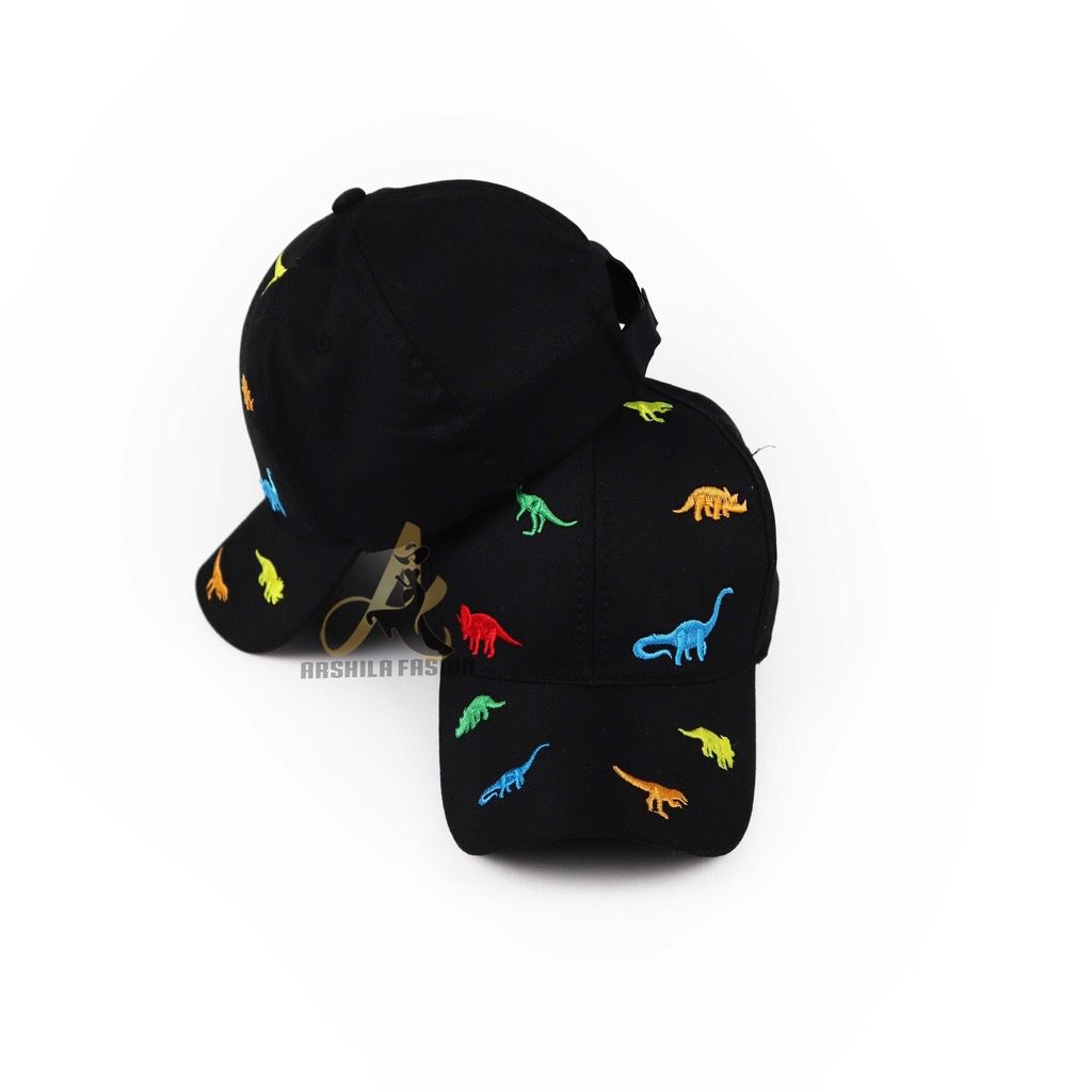 Topi Fashion Anak Laki Laki Perempuan / Topi Baseball Cap &amp; Bucket Hats Dino Series