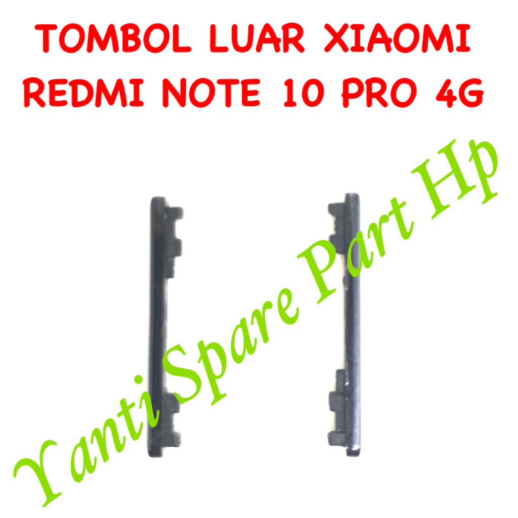 Tombol Luar On Off Volume Xiaomi Redmi Note 10 Pro 4G Original Terlaris New