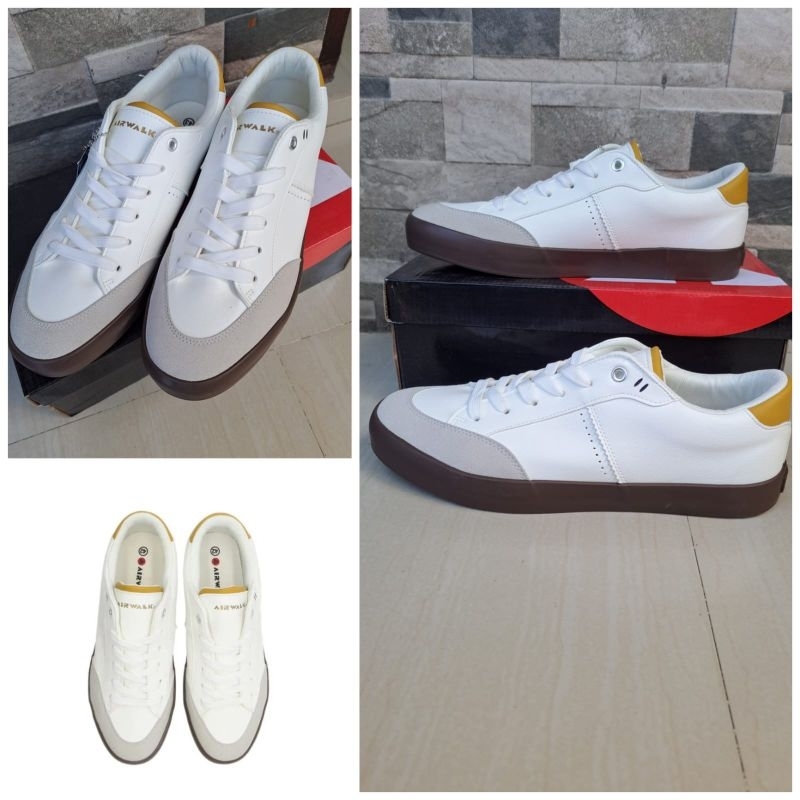Sepatu Pria Airwalk Putih Salvatore Casual Sneakers Original Store Terbaru