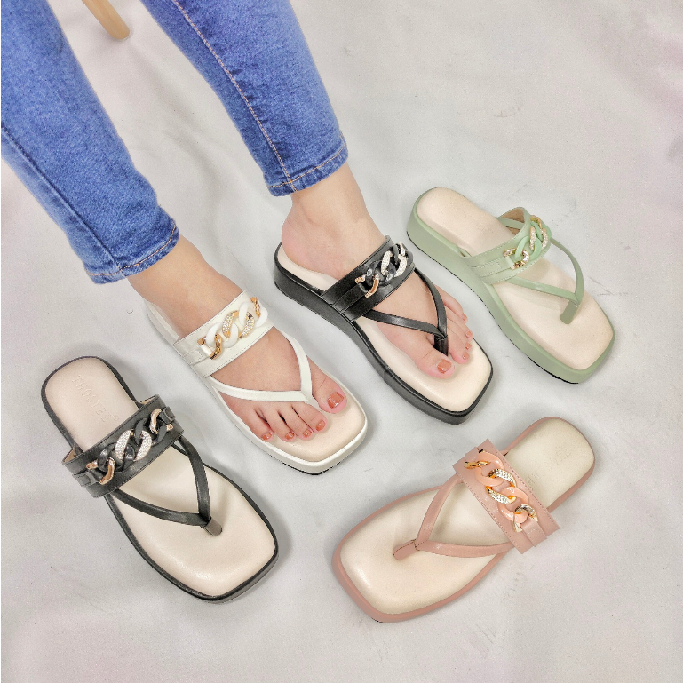 Sandal Platform Wedges Wanita Thostee Grace pusatmode54321