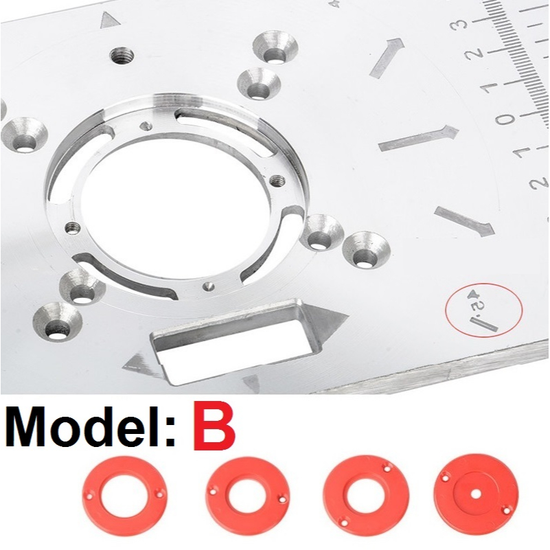 Router Plate - Insert Plate Router Table - Meja Router - Meja Trimmer