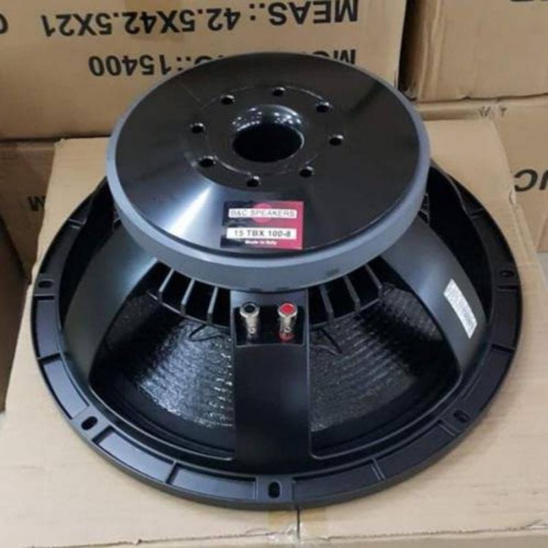 Speaker Component B&C 15 TBX100 Woofer 15 Inch BNC 15TBX 100
