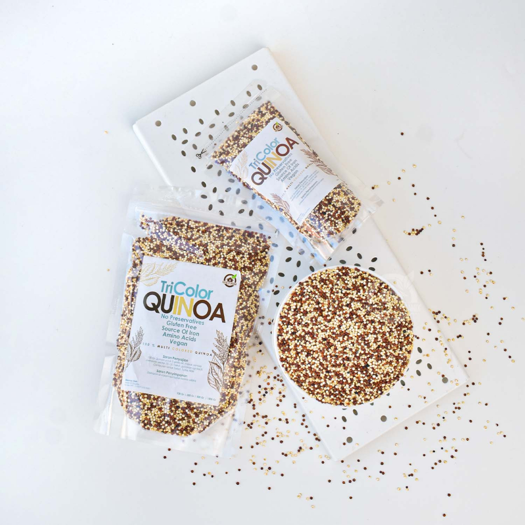 Organic Tri color Quinoa - 100 Gr