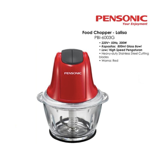 [ Pensonic ] Food Chopper Pensonic - Lalisa Pbi-6003G