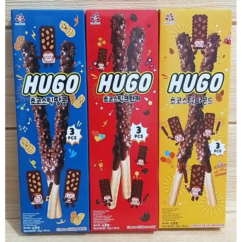 ✔MURAH &quot;NEW PRODUCT KOREA&quot; Hugo Choco Stik All Varian 54gr / Naraya Hugo / Hugo Naraya