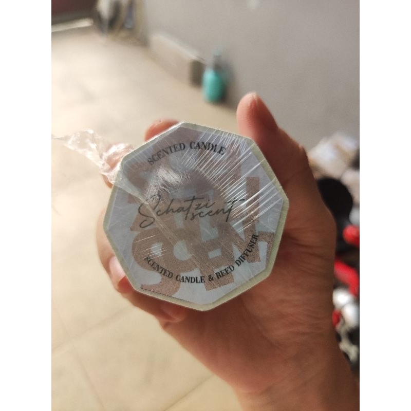 scent candle lilin aroma terapi vanilla