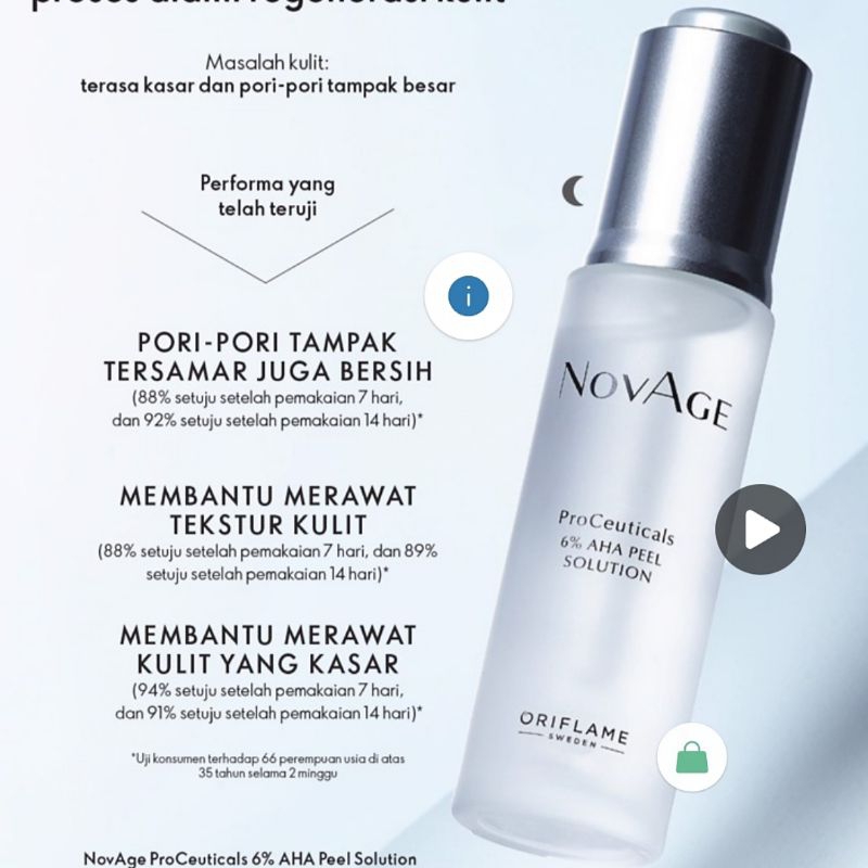 N0vagee ProCeauticals 6% AHA Peel Solution