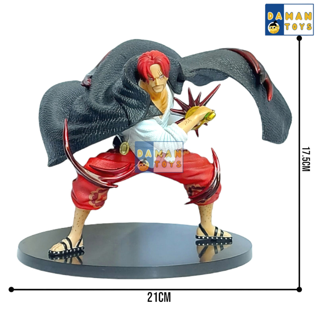 Figure One Piece Shanks Red Haired Pirates Onepiece Pajangan Koleksi