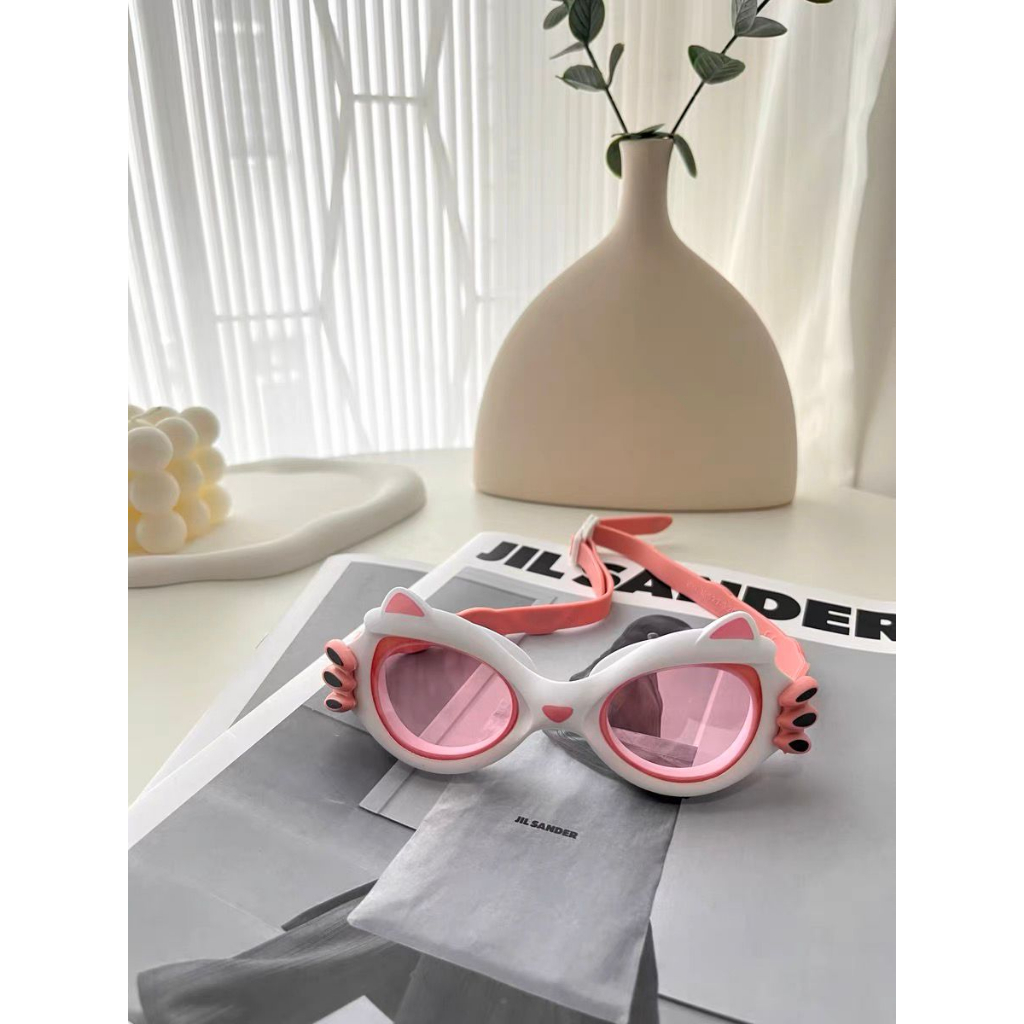 CAT EYE KACAMATA RENANG anak 3-8 tahun uv protection anti fog premium rubber karet large frame googles kids