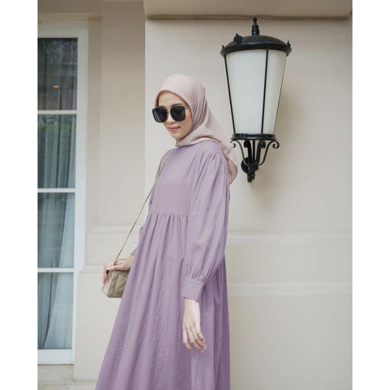 Midi Tunik Lilac By Vanilla Hijab