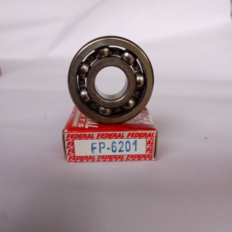 Bearing 6201 FEDERAL Parts Laher FP-6201 ORIGINAL RESMI untuk semua jenis Motor