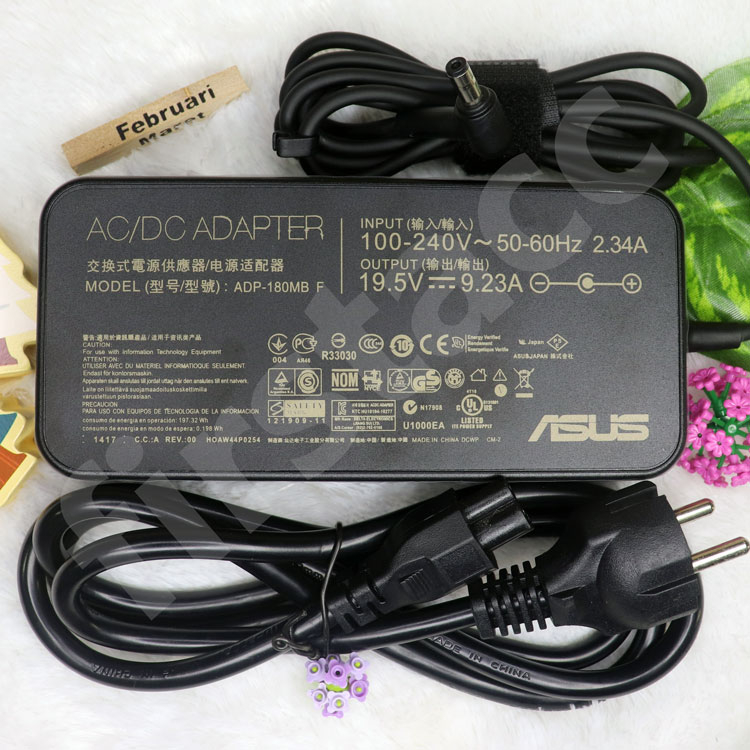 Original Adaptor Charger Laptop Asus ROG GL503 GL503GE GL503VD 19V-9.23A 180W New
