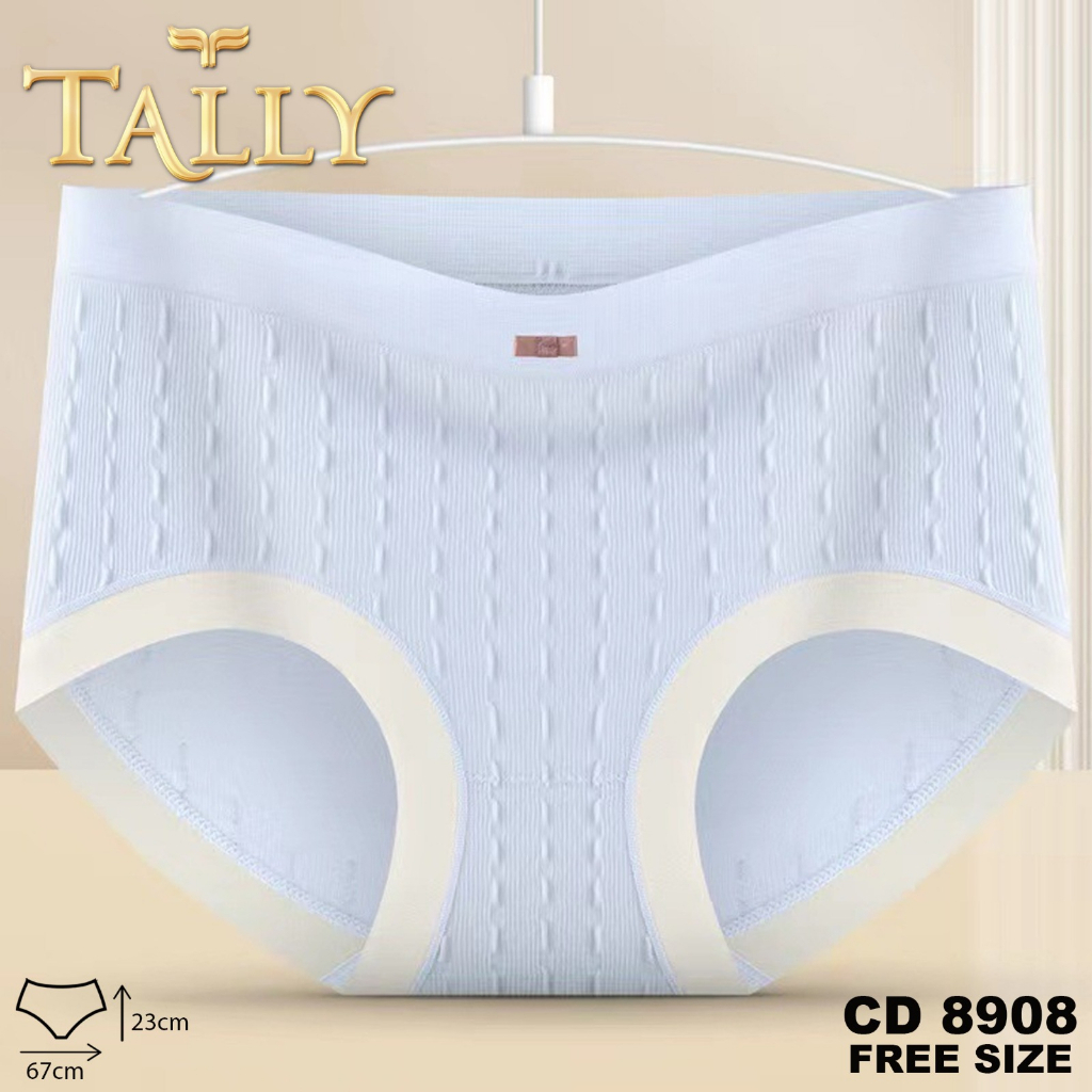 CD 8908 TALLY - TALLY Celana Dalam Wanita Bahan Rajut Stretch Fit to L - XL CD 8908 TALLY 8908 - CD CELANA DALAM WANITA RAJUT / STRETCHABLE SOFT PANTIES