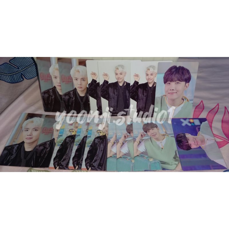 MINI PHOTOCARD PTD, SOWOOZOO, DALMAJUNG OFFICIAL NAMJOON, JHOPE, SEOKJIN BTS