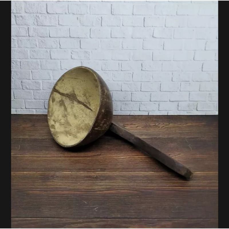 centong nasi Padang bahan batok kelapa
